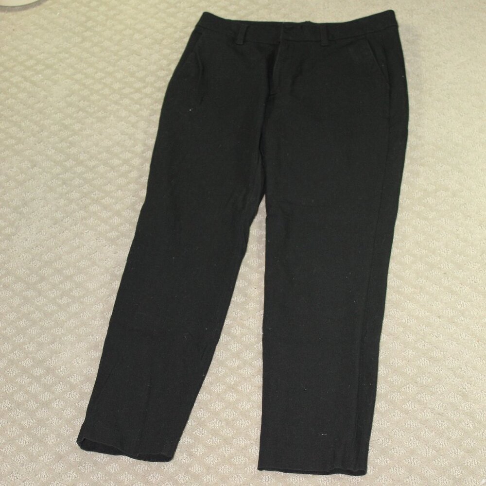 Gap Women's Size 6 Black Slim Ankle Stretch Twill Pants